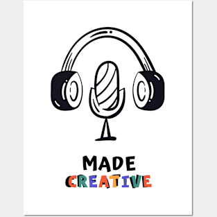 Made Creative Podcast Posters and Art